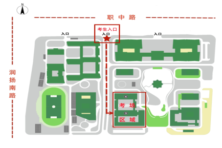 03考點(diǎn)-江蘇省揚(yáng)州技師學(xué)院（邗江區(qū)職中路31號(hào)）